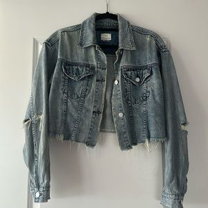 Ksubi cropped denim jacket